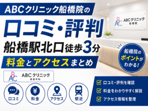 ABCクリニック船橋院口コミ
